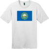 New Hampshire State Flag T-Shirt Bright White - US Custom Tees