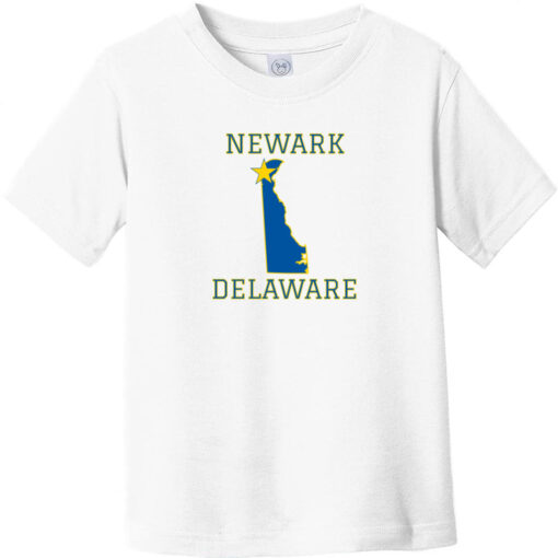 Newark Delaware State Toddler T-Shirt White - US Custom Tees