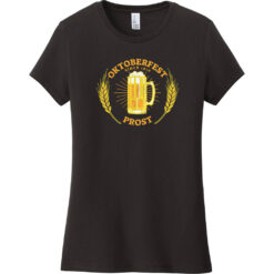Oktoberfest Since 1810 Vintage Women's T-Shirt Black - US Custom Tees