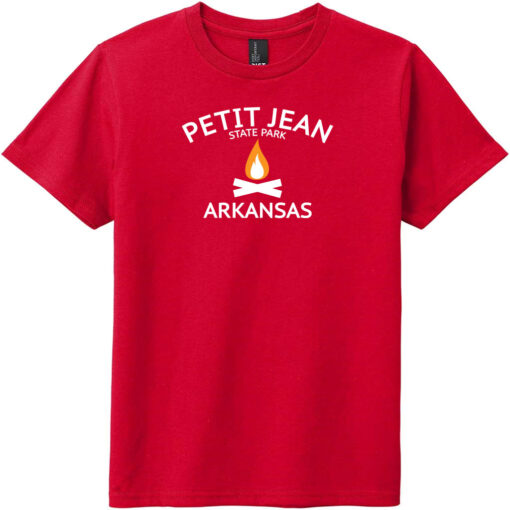 Petit Jean State Park Arkansas Youth T-Shirt Classic Red - US Custom Tees