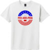 Philadelphia Pennsylvania Patriotic Youth T-Shirt White - US Custom Tees