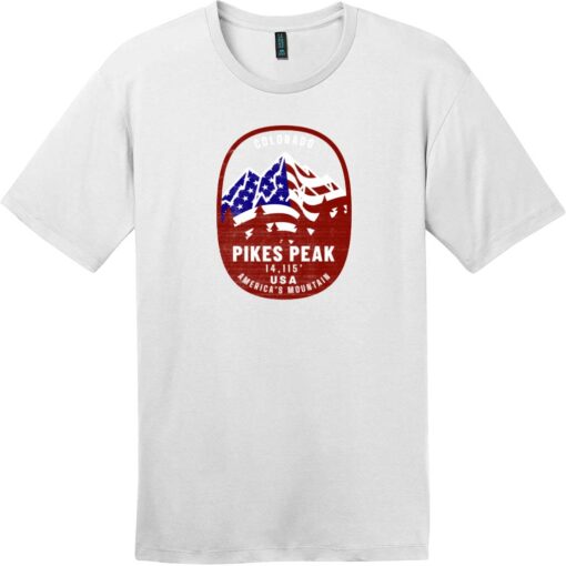 Pikes Peak Americas Mountain t-shirt in Bright White