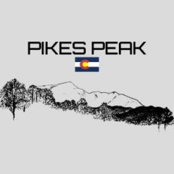 Pikes Peak Landscape Colorado Design - US Custom Tees