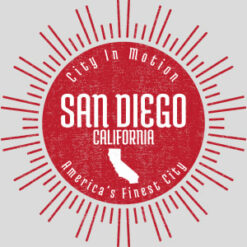 San Diego America's Finest City Sunshine Design - US Custom Tees
