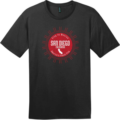 San Diego America's Finest City Sunshine T-Shirt - California T-Shirts