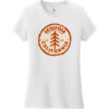 Sequoia National Park California Tree Women's T-Shirt White - US Custom Tees