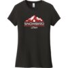 Snowbird Utah Mountain Women's T-Shirt Black - US Custom Tees
