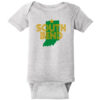 South Bend Indiana Baby One Piece Heather - US Custom Tees
