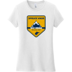 Spruce Knob West Virginia Women's T-Shirt White - US Custom Tees