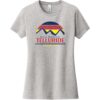 Telluride Colorado Rocky Mountains Women's T-Shirt Light Heather Gray - US Custom Tees