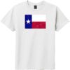 Texas Lone Star State Flag Youth T-Shirt White - US Custom Tees