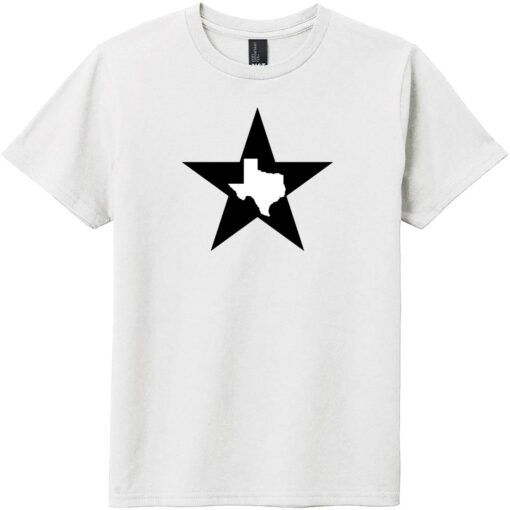Texas Lone Star State Youth T-Shirt White - US Custom Tees