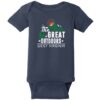 The Great Outdoors West Virginia Baby One Piece Navy - US Custom Tees
