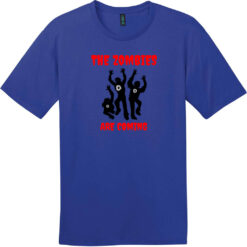 The Zombies Are Coming T-Shirt Deep Royal - US Custom Tees
