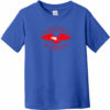 USA Eagle Land Of The Free Vintage Toddler T-Shirt Royal Blue - US Custom Tees