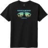 Venice Beach California Sunglasses Youth T-Shirt Black - US Custom Tees