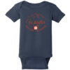Whistler BC Canada Mountain Baby One Piece Navy - US Custom Tees