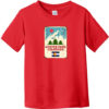 Winter Park Colorado Vintage Sign Toddler T-Shirt Red - US Custom Tees