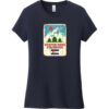 Winter Park Colorado Vintage Sign Women's T-Shirt New Navy - US Custom Tees