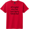 Aint A Woman Alive To Take Mamas Place Youth T-Shirt Classic Red - US Custom Tees