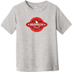Branson Missouri Country Boulevard Toddler T-Shirt Heather Gray - US Custom Tees