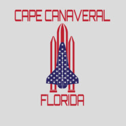 Cape Canaveral Florida Space Shuttle Design - US Custom Tees