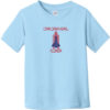 Cape Canaveral Florida Space Shuttle Toddler T-Shirt Light Blue - US Custom Tees