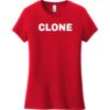 Clone Women's T-Shirt Classic Red - US Custom Tees