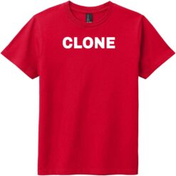 Clone Youth T-Shirt Classic Red - US Custom Tees