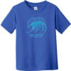 Encinitas California Vintage Surf Toddler T-Shirt Royal Blue - US Custom Tees