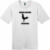 Every Woman's Weakness Black Cock T-Shirt Bright White - US Custom Tees