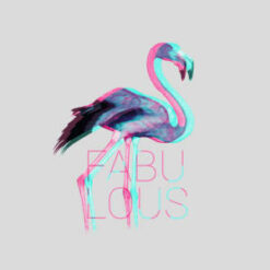 Fabulous Flamingo Design - US Custom Tees