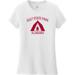 Gulf State Park Alabama Camping Women's T-Shirt White - US Custom Tees