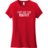 I Don't Need Your Negativity Women's T-Shirt Classic Red - US Custom Tees