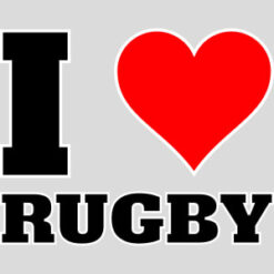 I Love Rugby Design - US Custom Tees