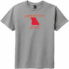Kansas City KCMO Youth T-Shirt Gray Frost - US Custom Tees