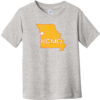 KCMO Missouri Toddler T-Shirt Heather Gray - US Custom Tees