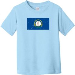 Kentucky State Flag Vintage Toddler T-Shirt Light Blue - US Custom Tees