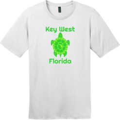 Key West Florida Turtle T-Shirt Bright White - US Custom Tees