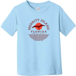 Merritt Island Florida Toddler T-Shirt Light Blue - US Custom Tees