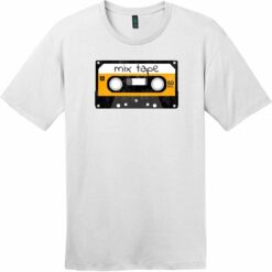Mix Tape Cassette T-Shirt Bright White - US Custom Tees