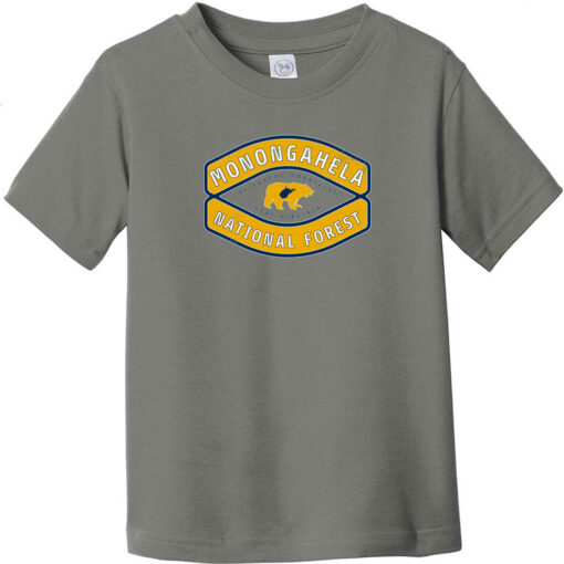 Monongahela National Forest WV Toddler T-Shirt Charcoal - US Custom Tees
