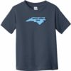 Nags Head OBX North Carolina State Toddler T-Shirt Navy Blue - US Custom Tees