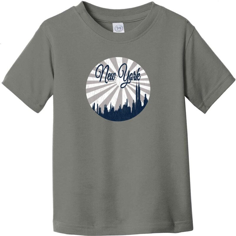 New York City NYC Established 1664 Distressed T-Shirt - Vintage Graphic Tee For Men & Women (S-3XL) - View #8