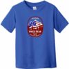 Pikes Peak Americas Mountain Toddler T-Shirt Royal Blue - US Custom Tees