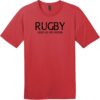Rugby Kickin Ass With Discipline T-Shirt Classic Red - US Custom Tees
