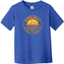 Sanibel Island Toddler T-Shirt Royal Blue - US Custom Tees