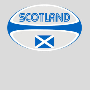 Scotland Rugby Ball Design - US Custom Tees