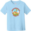 Shoshone National Forest Wyoming Toddler T-Shirt Light Blue - US Custom Tees