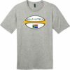 South Africa Rugby Ball T-Shirt Heathered Steel - US Custom Tees